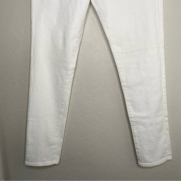 Adriano Goldschmied White The Prima Mid Rise Cigarette Jeans  31R - Picture 5 of 11